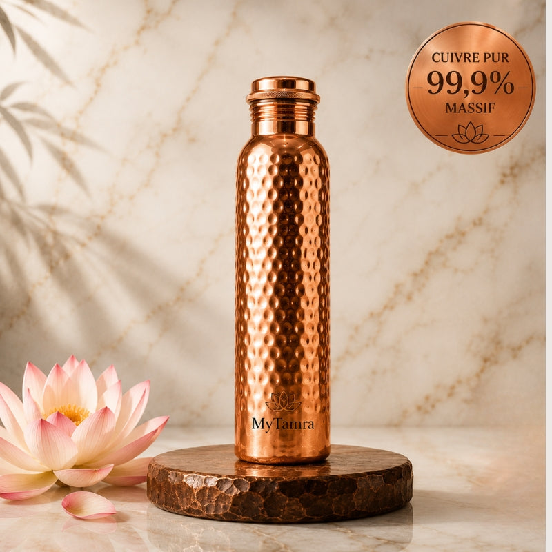 Gourde en Cuivre Massif Pur 99,9% CollectionCuivrée - Heritage Edition