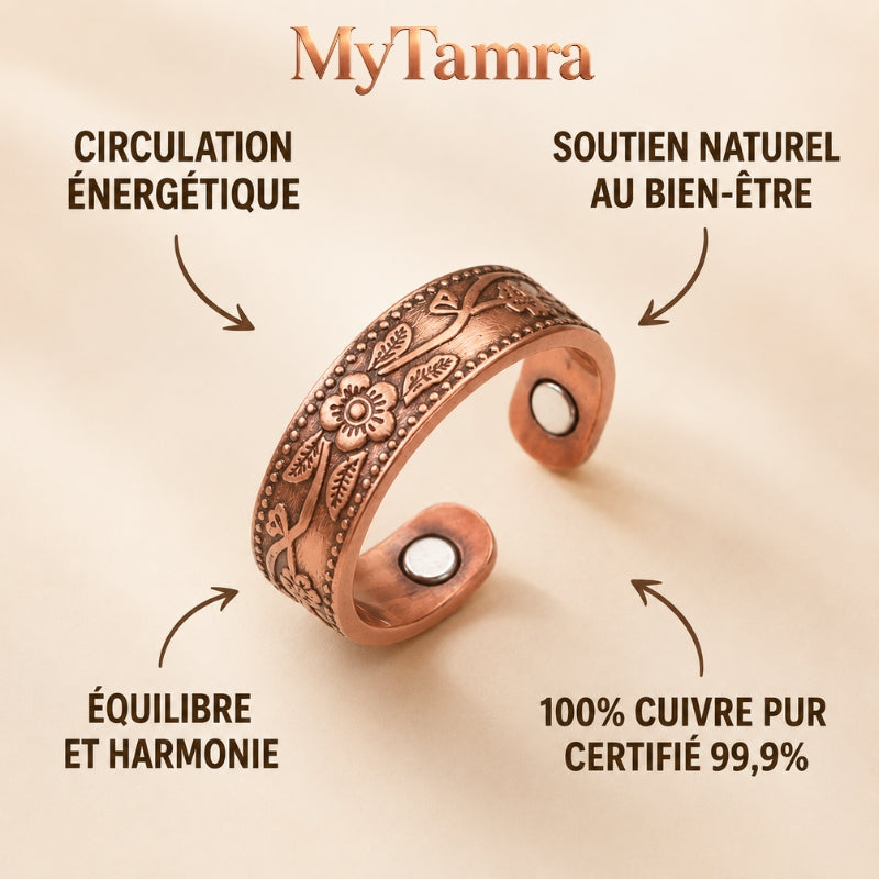 Bague CollectionCuivrée Lotus