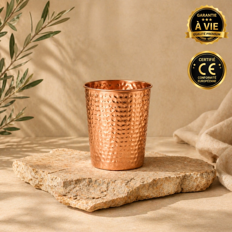 Verre en Cuivre Martelé CollectionCuivrée