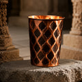 Verre en Cuivre Massif 99,9% - Diamond