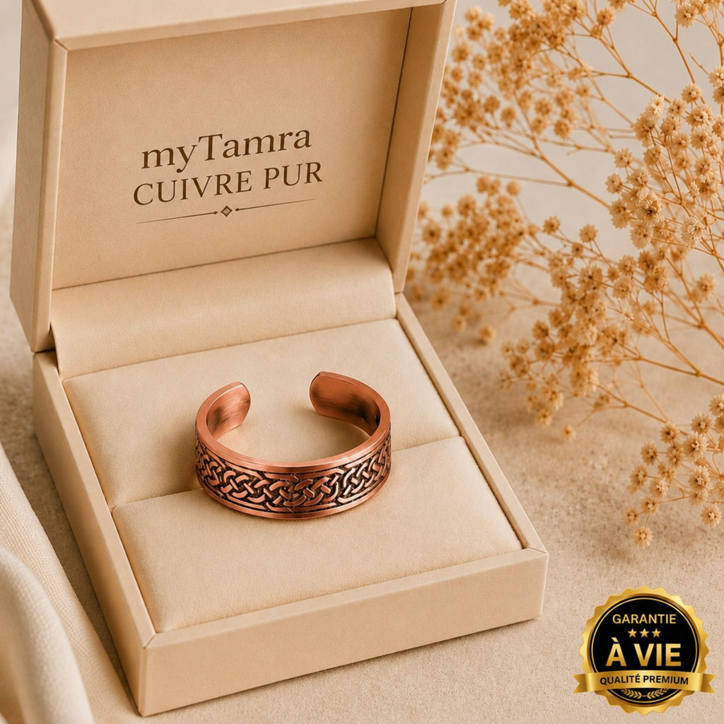 Bague en Cuivre Pur CollectionCuivrée